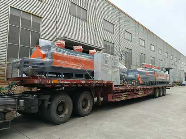 Delivery of mesh belt furnace